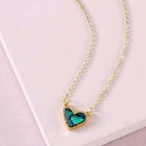 Abalone Heart Necklace